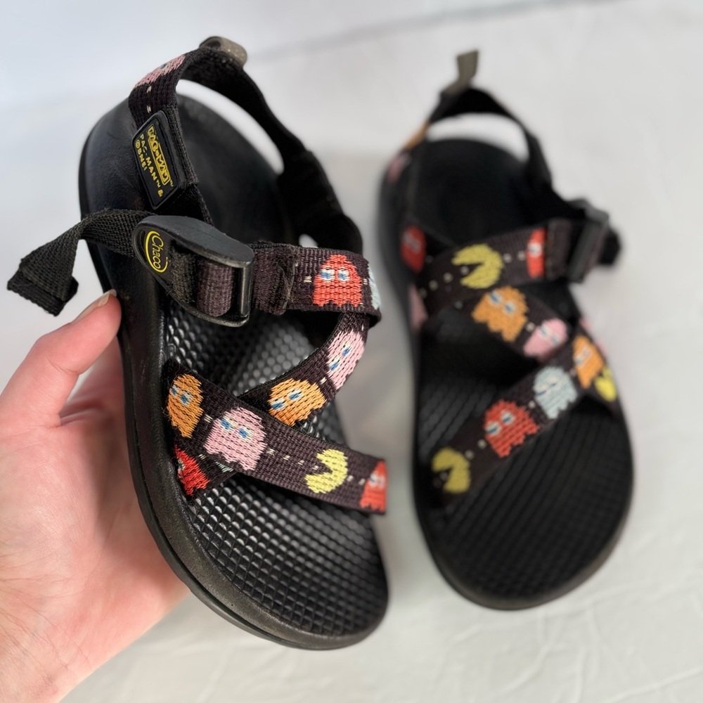 Chaco Kid's Z/1 Ecotread Limited Edition Pac-Man Sandals Kids 12